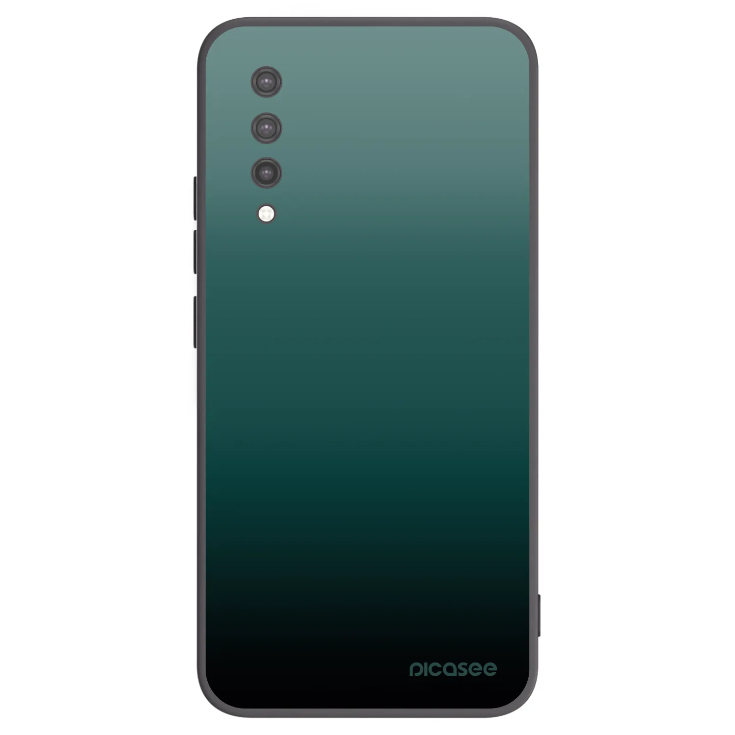 Picasee crna silikonska maskica za Xiaomi Mi 9 Lite - Verdant Fade