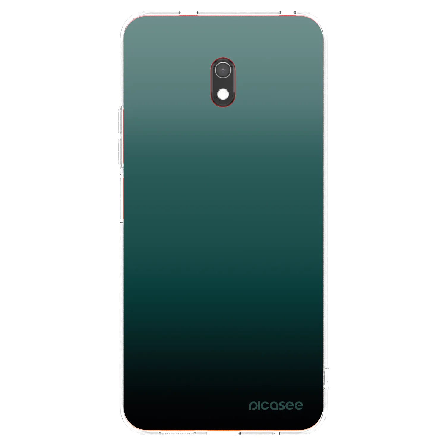 Picasee silikonska prozirna maskica za Xiaomi Redmi 8A - Verdant Fade