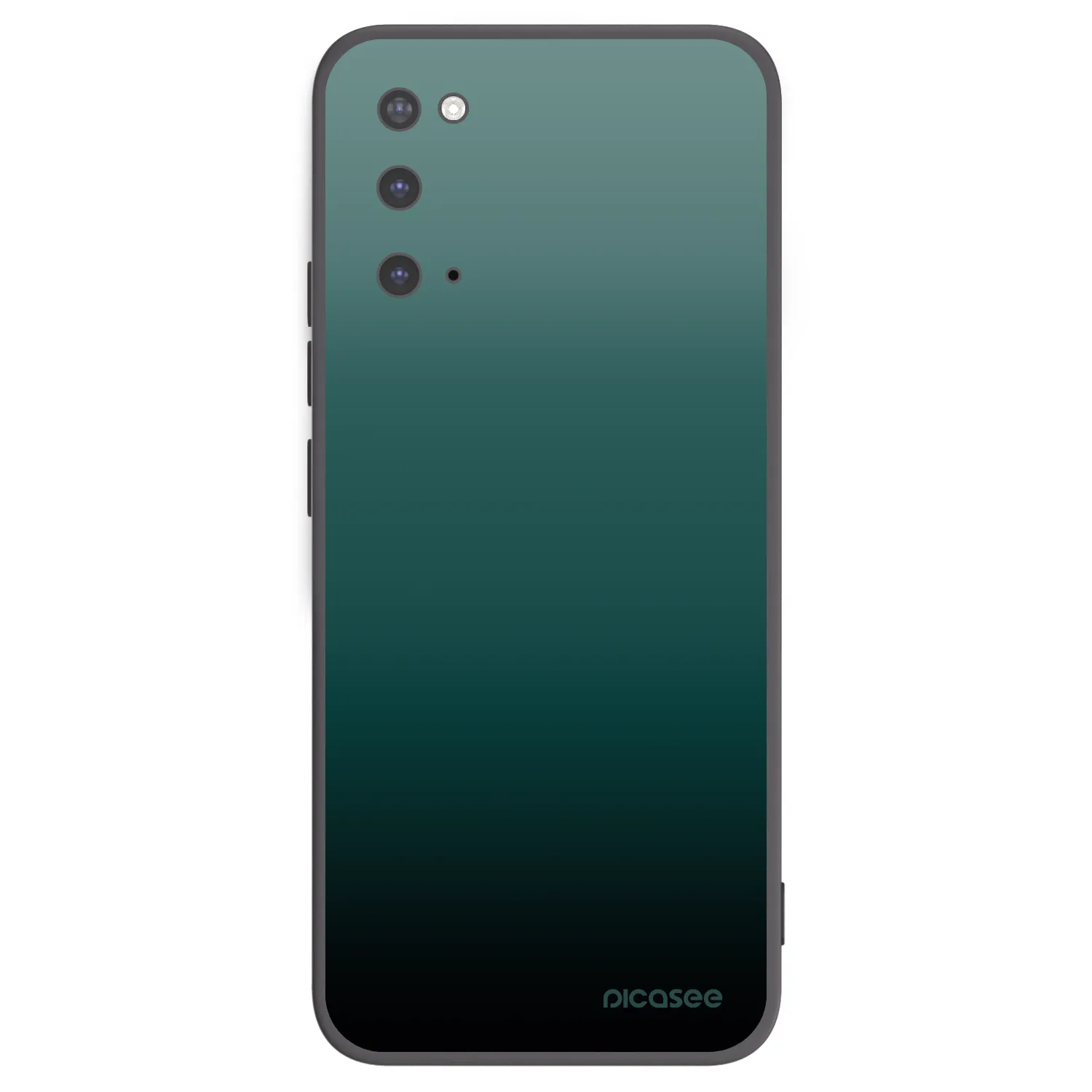 Picasee crna silikonska maskica za Samsung Galaxy S20 G980F - Verdant Fade