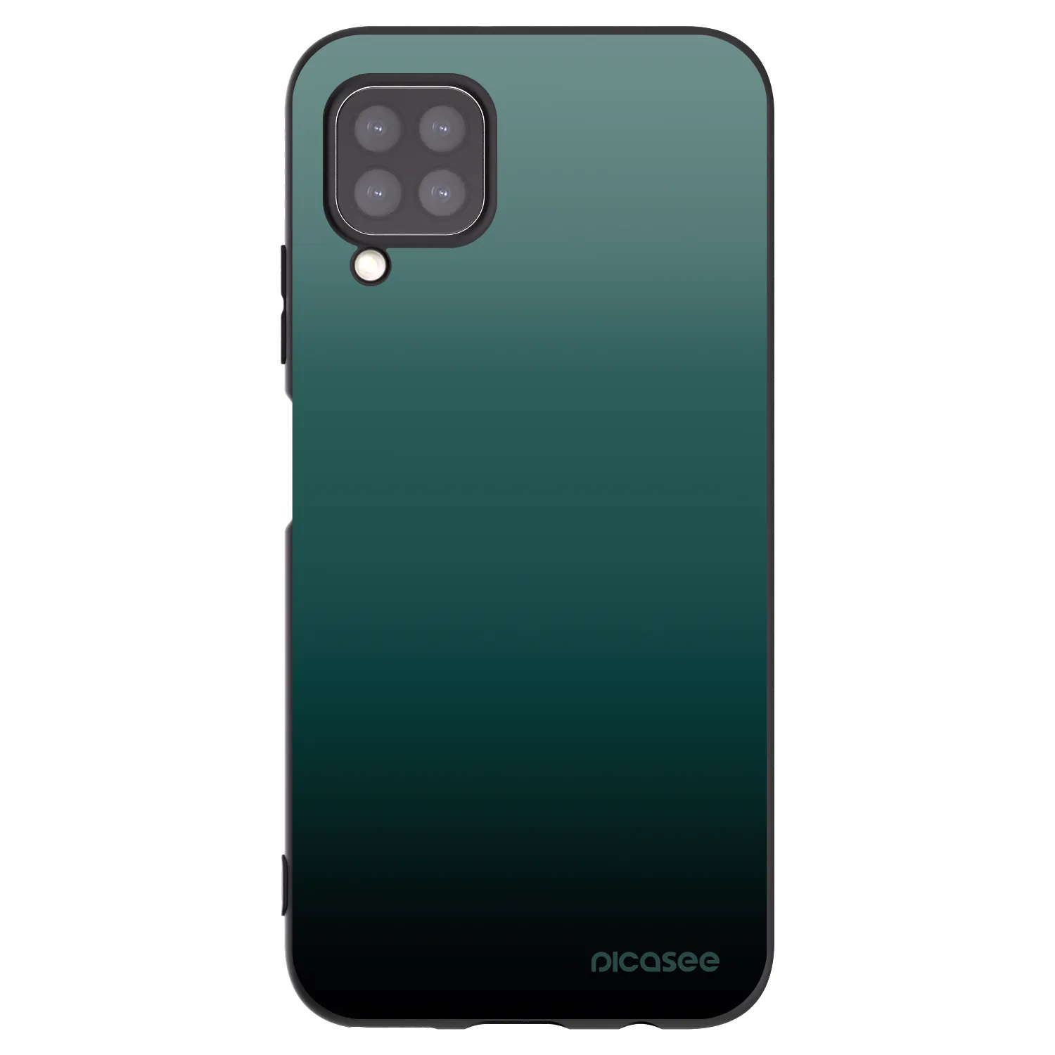 Picasee crna silikonska maskica za Huawei P40 Lite - Verdant Fade
