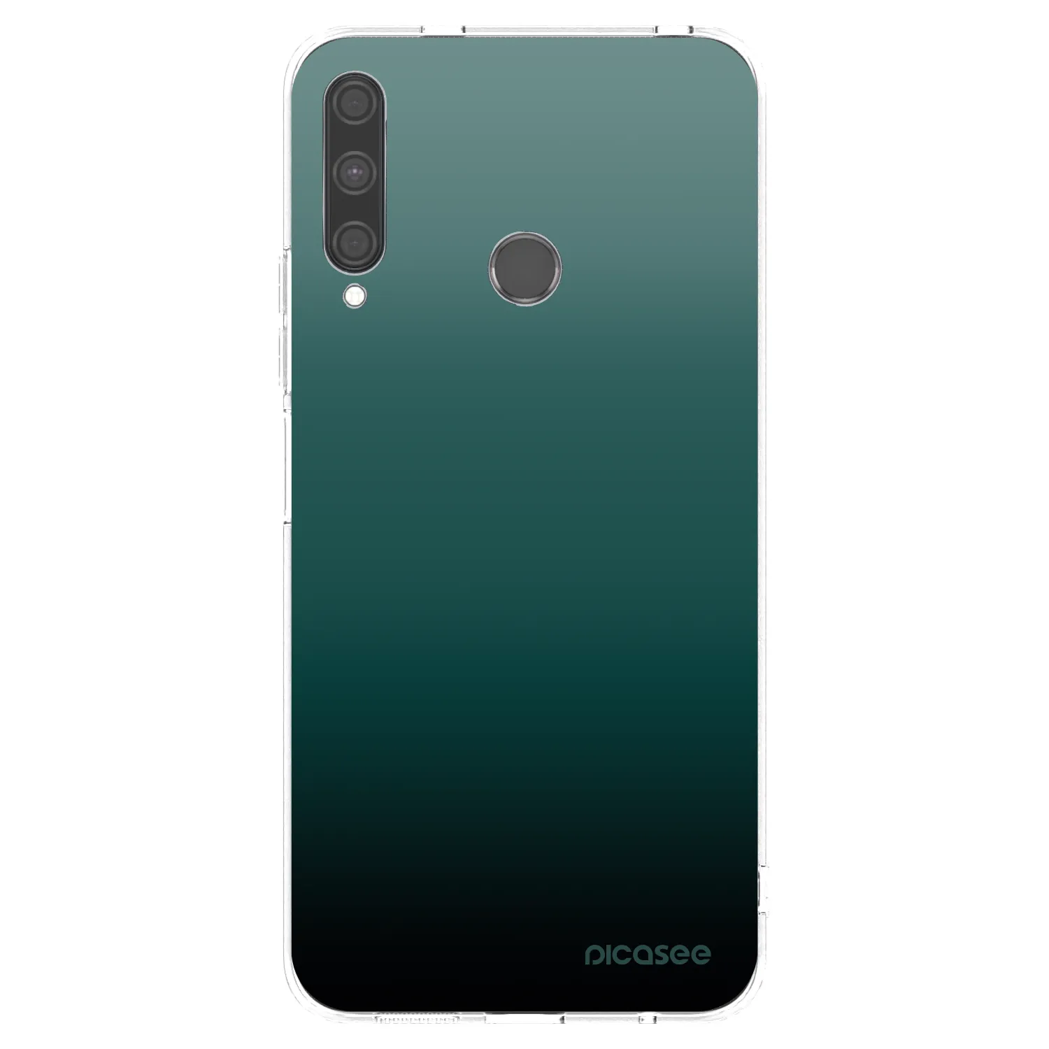 Picasee silikonska prozirna maskica za Huawei P40 Lite E - Verdant Fade
