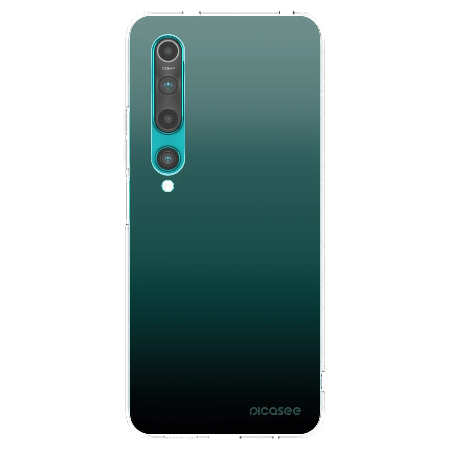 Picasee silikonska prozirna maskica za Xiaomi Mi 10 - Verdant Fade
