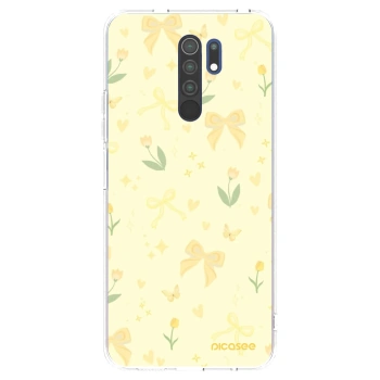 Picasee silikonska prozirna maskica za Xiaomi Redmi 9 - Honey Blossom