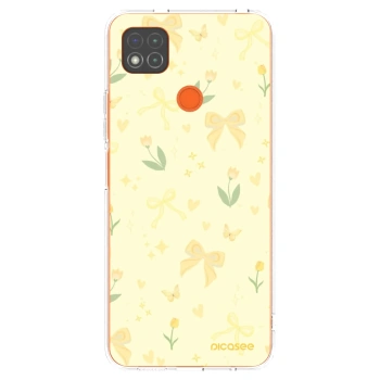 Picasee silikonska prozirna maskica za Xiaomi Redmi 9C - Honey Blossom