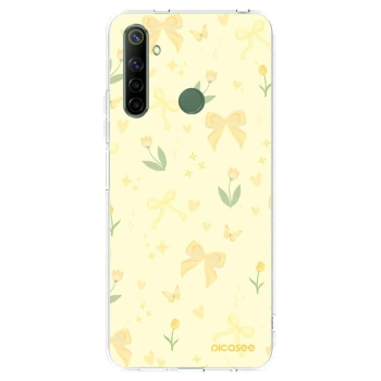 Picasee silikonska prozirna maskica za Realme 6i - Honey Blossom