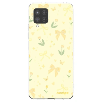 Picasee silikonska prozirna maskica za Samsung Galaxy A42 A426B - Honey Blossom
