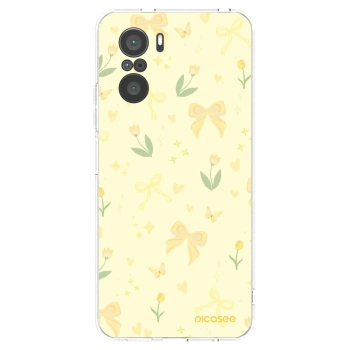 Picasee silikonska prozirna maskica za Xiaomi Poco F3 - Honey Blossom