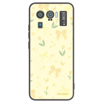 Picasee crna silikonska maskica za Xiaomi Mi 11 Ultra - Honey Blossom