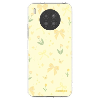 Picasee silikonska prozirna maskica za Huawei Nova 8i - Honey Blossom