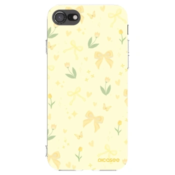 Picasee silikonska prozirna maskica za Apple iPhone SE 2022 - Honey Blossom