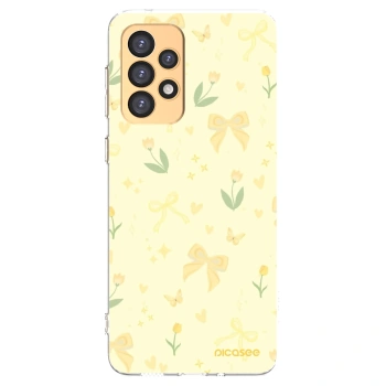 Picasee silikonska prozirna maskica za Samsung Galaxy A33 5G A336 - Honey Blossom