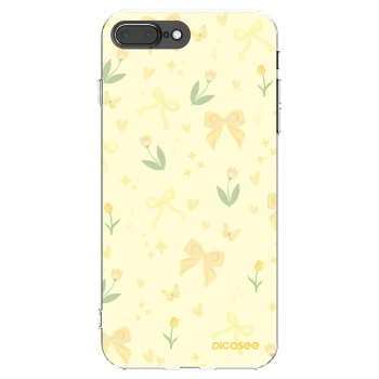 Picasee silikonska prozirna maskica za Apple iPhone 8 Plus - Honey Blossom