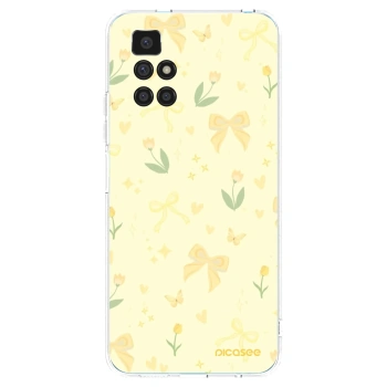 Picasee silikonska prozirna maskica za Xiaomi Redmi 10 (2022) - Honey Blossom