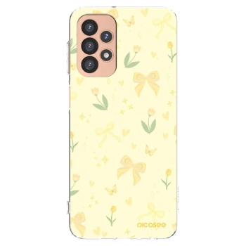 Picasee silikonska prozirna maskica za Samsung Galaxy A23 A236B 5G - Honey Blossom