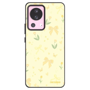 Picasee crna silikonska maskica za Xiaomi 13 Lite - Honey Blossom