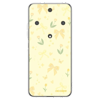 Picasee silikonska prozirna maskica za Honor Magic5 Lite 5G - Honey Blossom