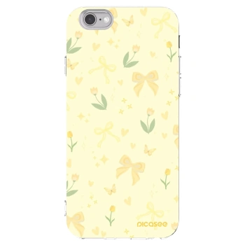 Picasee silikonska prozirna maskica za Apple iPhone 6/6S - Honey Blossom