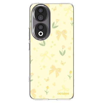 Picasee silikonska prozirna maskica za Honor 90 5G - Honey Blossom