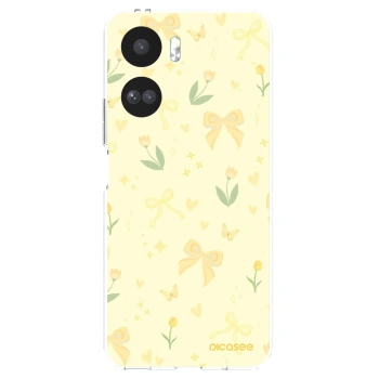 Picasee silikonska prozirna maskica za Honor 90 Lite 5G - Honey Blossom