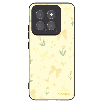 Picasee crna silikonska maskica za Xiaomi 14 - Honey Blossom