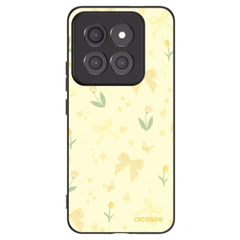 Picasee crna silikonska maskica za Xiaomi 14 Pro - Honey Blossom