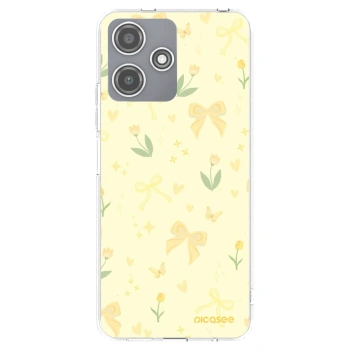 Picasee silikonska prozirna maskica za Xiaomi Redmi 12 5G - Honey Blossom