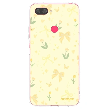 Picasee silikonska prozirna maskica za Xiaomi Mi 8 Lite - Honey Blossom