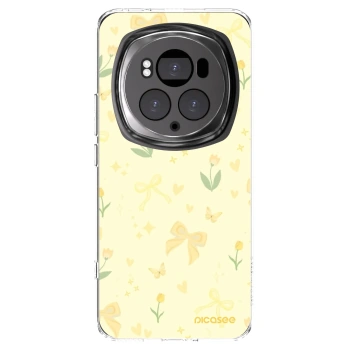 Picasee silikonska prozirna maskica za Honor Magic6 Pro - Honey Blossom