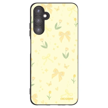 Picasee crna silikonska maskica za Samsung Galaxy A05s A057G - Honey Blossom