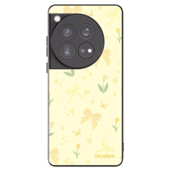 Picasee crna silikonska maskica za OnePlus 12 5G - Honey Blossom