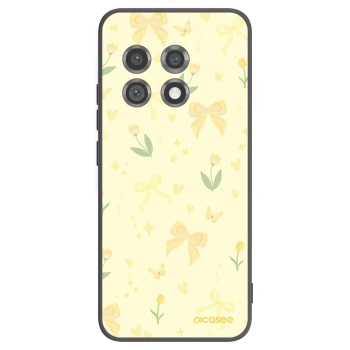 Picasee crna silikonska maskica za OnePlus 11 5G - Honey Blossom