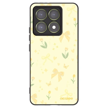 Picasee crna silikonska maskica za Xiaomi 14T - Honey Blossom