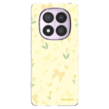 Picasee silikonska prozirna maskica za Xiaomi Redmi Note 14 Pro 5G - Honey Blossom