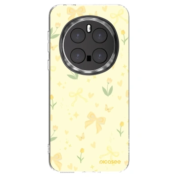 Picasee silikonska prozirna maskica za Honor Magic7 Pro 5G - Honey Blossom
