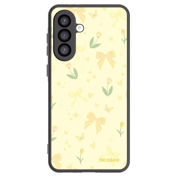 Picasee crna silikonska maskica za Samsung Galaxy A26 5G A266B - Honey Blossom