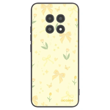 Picasee crna silikonska maskica za Realme 12X - Honey Blossom