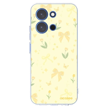 Picasee silikonska prozirna maskica za Xiaomi Redmi 15C 4G - Honey Blossom