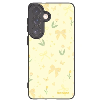 Picasee crna silikonska maskica za Samsung Galaxy S26+ - Honey Blossom