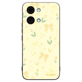 Picasee crna silikonska maskica za Xiaomi Poco X8 Pro Max - Honey Blossom