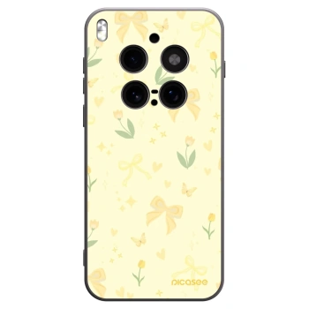 Picasee crna silikonska maskica za Vivo X300 Pro - Honey Blossom