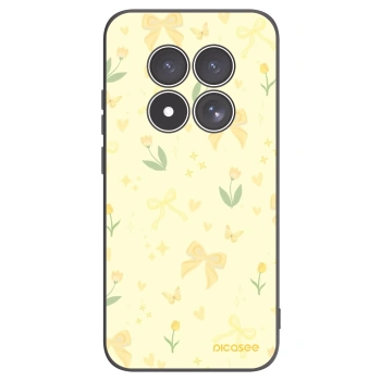 Picasee crna silikonska maskica za Xiaomi Redmi Note 15 Pro 5G - Honey Blossom