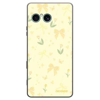 Picasee crna silikonska maskica za Sony Xperia 10 VII - Honey Blossom