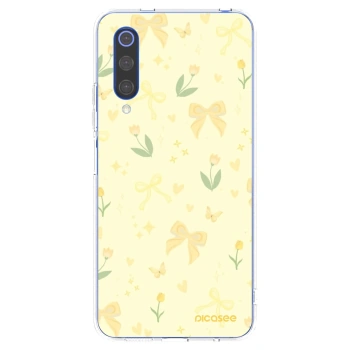 Picasee silikonska prozirna maskica za Xiaomi Mi 9 SE - Honey Blossom