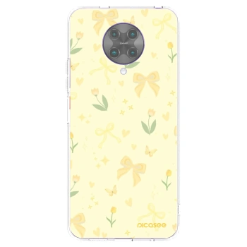 Picasee silikonska prozirna maskica za Xiaomi Poco F2 Pro - Honey Blossom