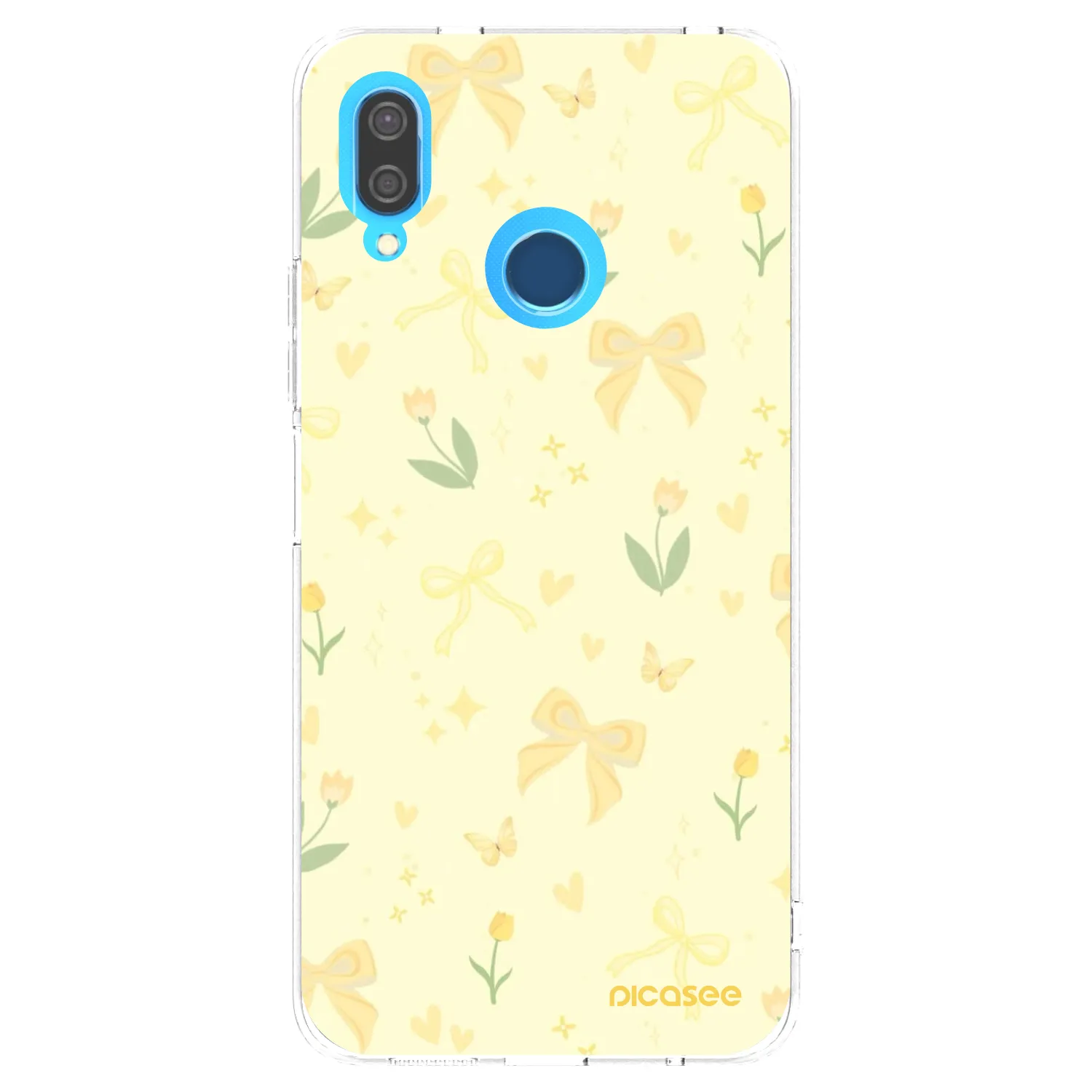 Picasee silikonska prozirna maskica za Huawei P20 Lite - Honey Blossom