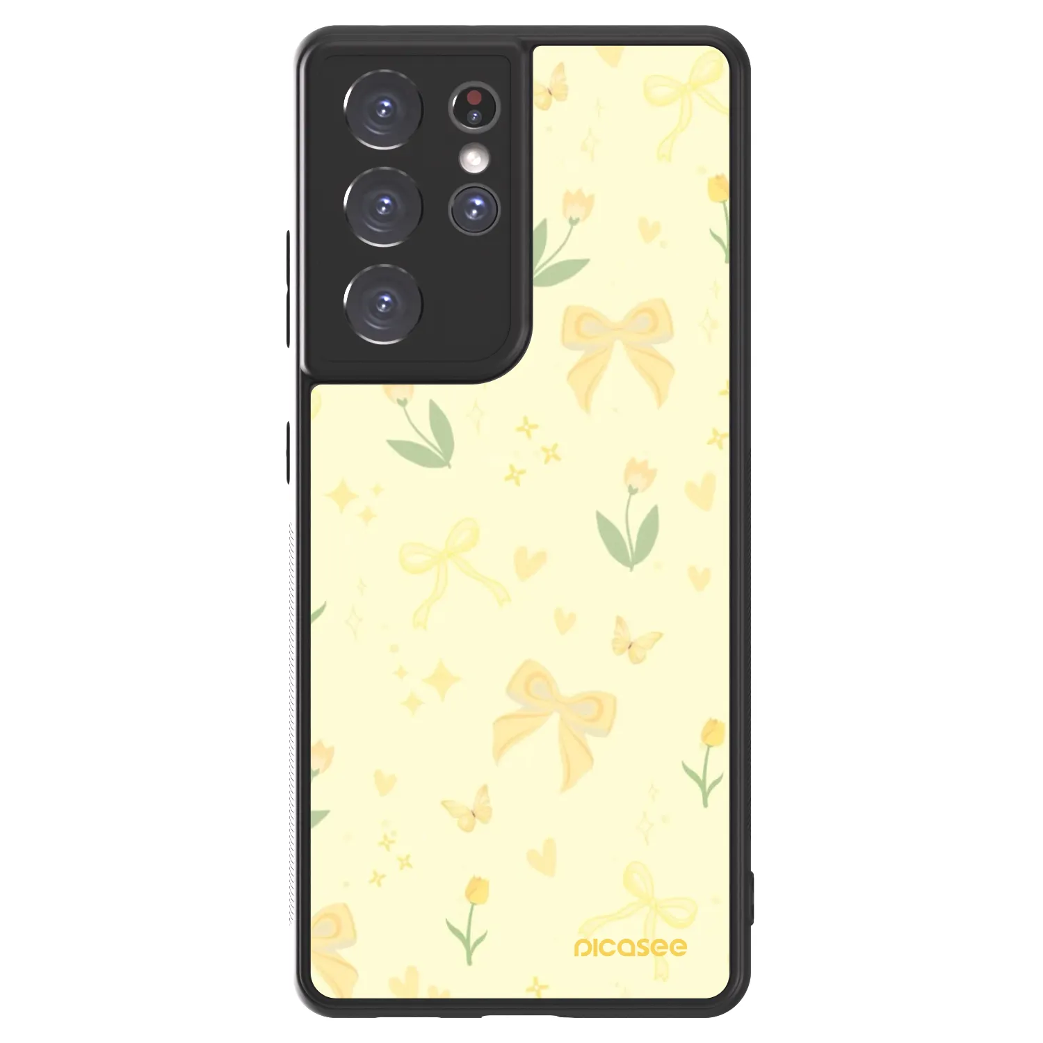 Picasee ULTIMATE CASE za Samsung Galaxy S21 Ultra 5G G998B - Honey Blossom