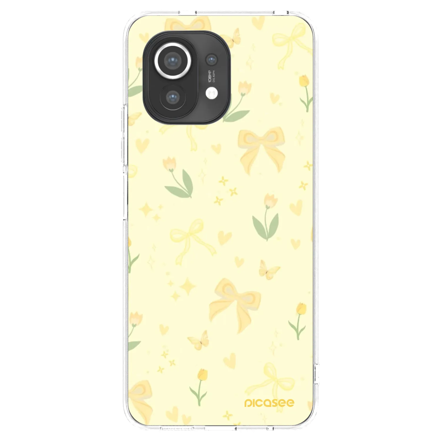 Picasee silikonska prozirna maskica za Xiaomi Mi 11 - Honey Blossom