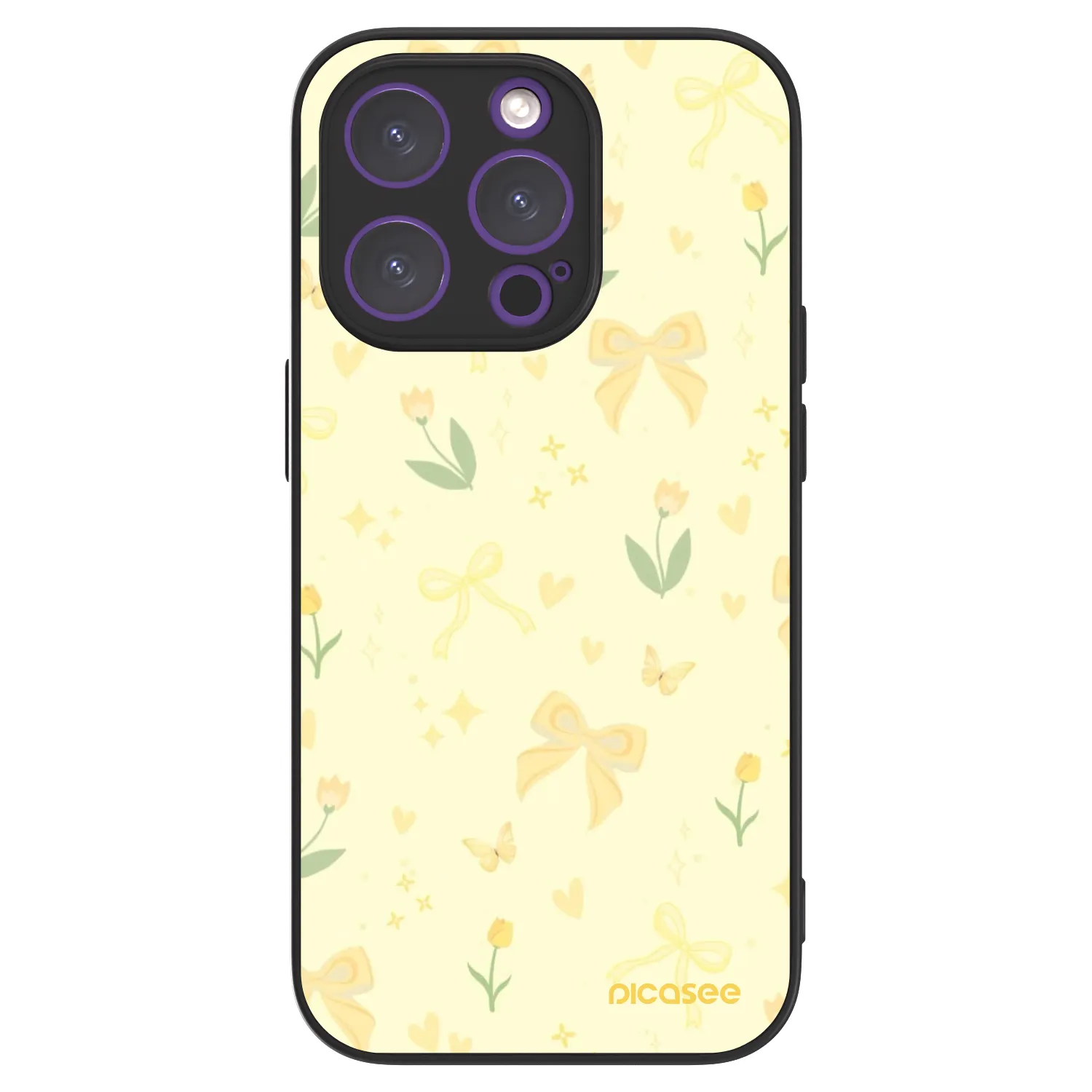 Picasee ULTIMATE CASE MagSafe za Apple iPhone 14 Pro - Honey Blossom
