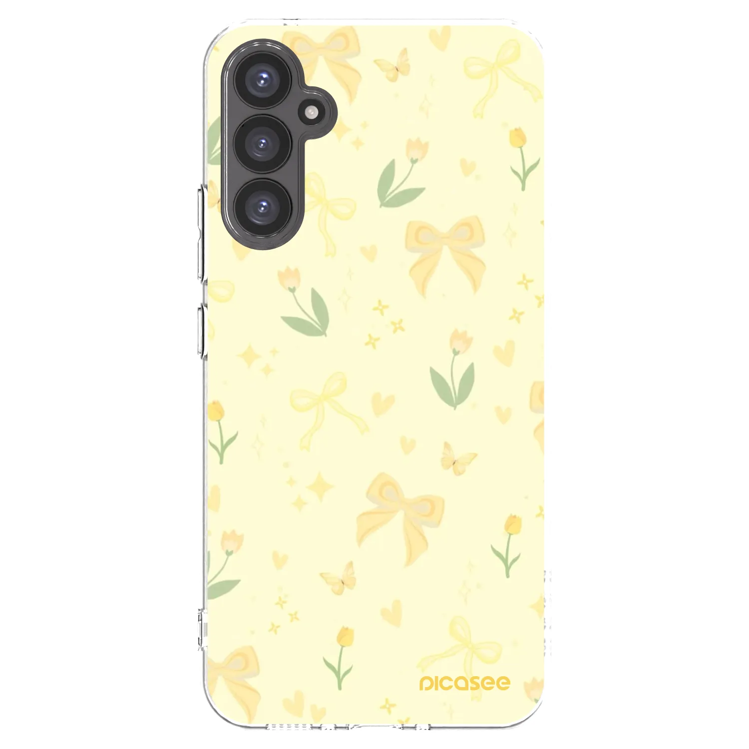 Picasee silikonska prozirna maskica za Samsung Galaxy A34 5G A346B - Honey Blossom