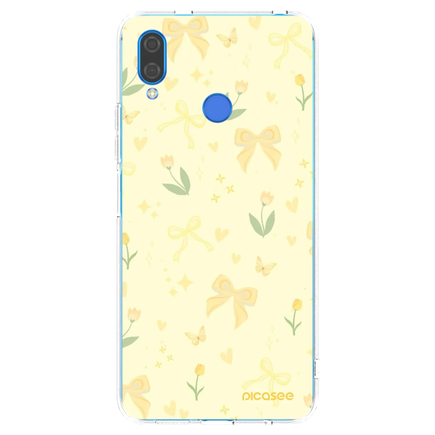Picasee silikonska prozirna maskica za Huawei Nova 3 - Honey Blossom